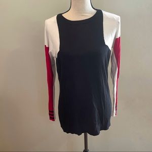 Hilary Radley for Katherine Barclay Colorblock Sweater | Size Small